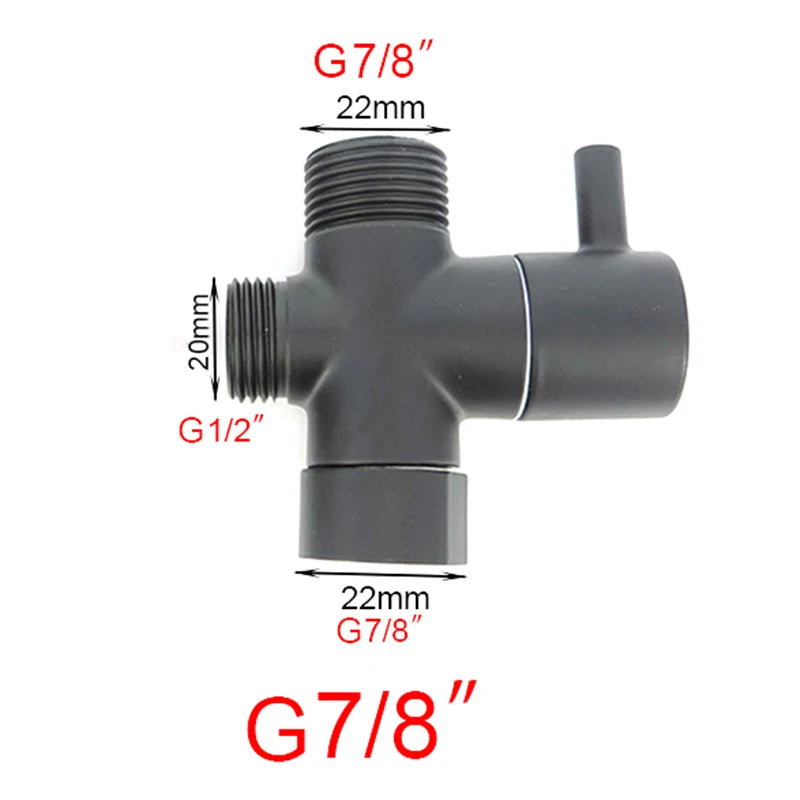 Handheld Black Toilet wash Bidet Faucet Spray Gun Sprayer shower head Anal cleaning washer WC Bathroom water valve hose holder