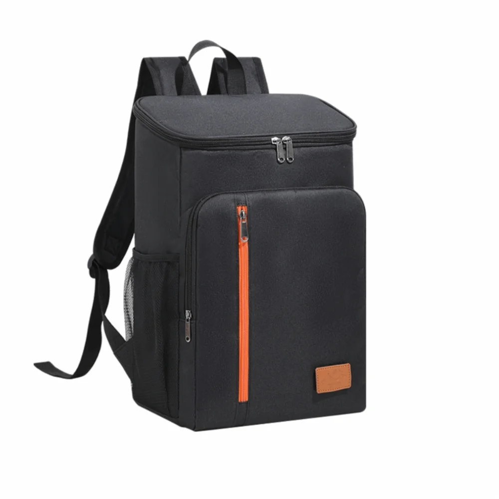 Insulated Backpack Double Shoulder Thickened Portable Thermal Lunch Bag Oxford Fashion Large Capacity Cooler Bag
