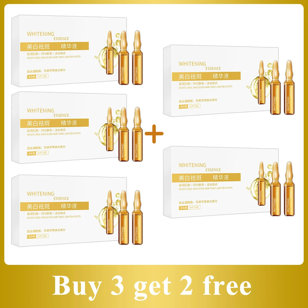Facial Essence Set Revitalize The Skin On The Face Effectively Improve Skin Tone Making The Skin Bright And Smooth.