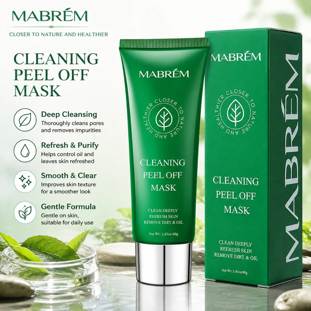 Tear Pull Facial Mask Remove Blackheads Balance Oil Refine Pores Smooth Rough Texture Deep Purify Skin Cleansing Mask