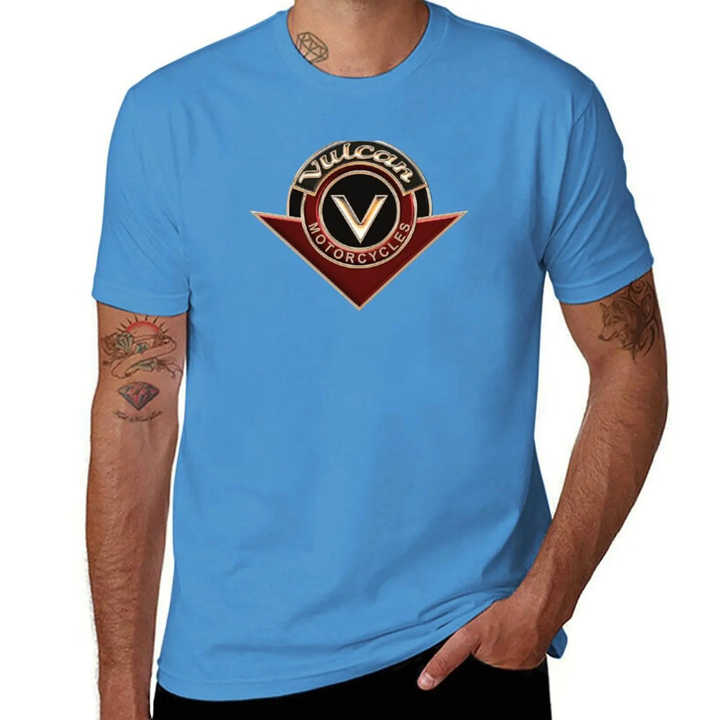 Vulcan VN Motorcycles Logo 2 Copper 3D T-Shirt customs quick-drying animal prinfor boys Blouse funny t shirts for men