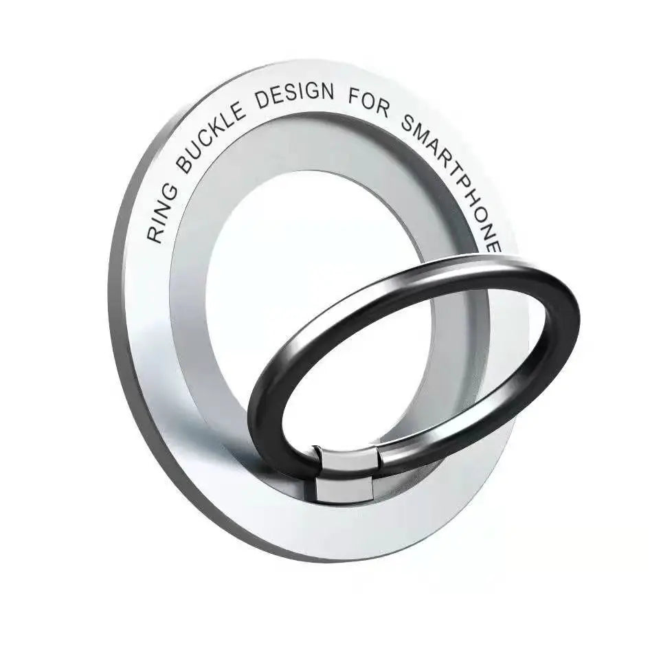 360° Rotating Metal Magnetic Mobile Phone Ring Holder Grip Adjustable Stand Foldable Bracket For Magsafe Phone Stand For IPhone