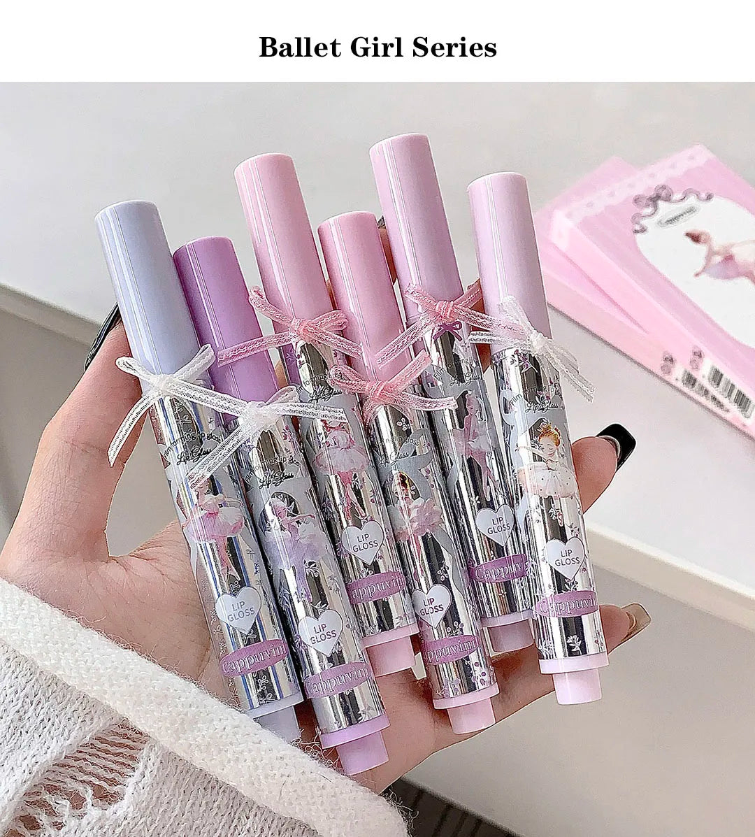 Halo-dyeing Tinted Lip Gloss Crystal Jelly Moisturizing Waterproof Mirror Water Glass Lip Gloss Transparent Color Cosmetics Gift
