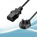 1.5m 3 Prong US/EU/UK Plug AC Power Cord Cable For Electronics/TV/Computer/Printer/Radio/Monitor/Laptop