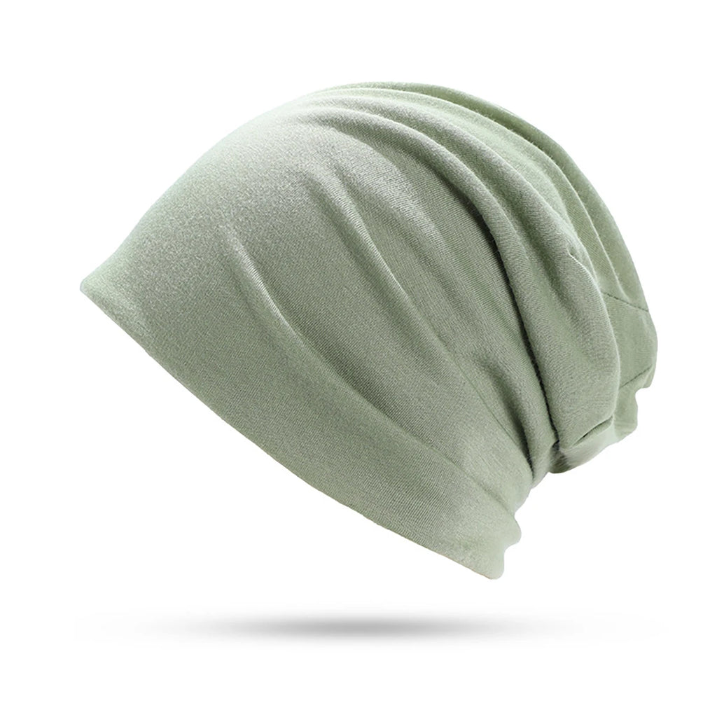 Solid Color Unisex Slouchy Beanie Soft Lightweight Winter Warm Cap for Men Women Hip-Hop Baseball Tennis Running Daily Wear
