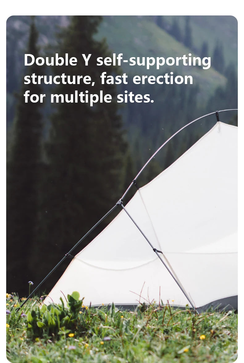 Naturehike Cloud Up 1 Upgraded Tent Ultralight Camping Tent Waterproof Outdoor Hiking Travel Tent Backpacking Cycling Tent