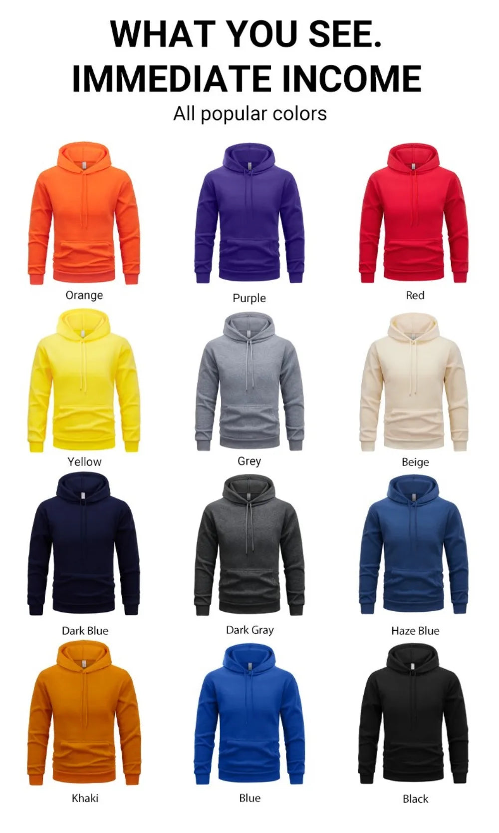 Trust Process Hibiscus Print Men Basic Hoody Casual Pocket Tops Hip Hop Loose Pullover Autumn Fleece Unisex Simple Long Sleeve