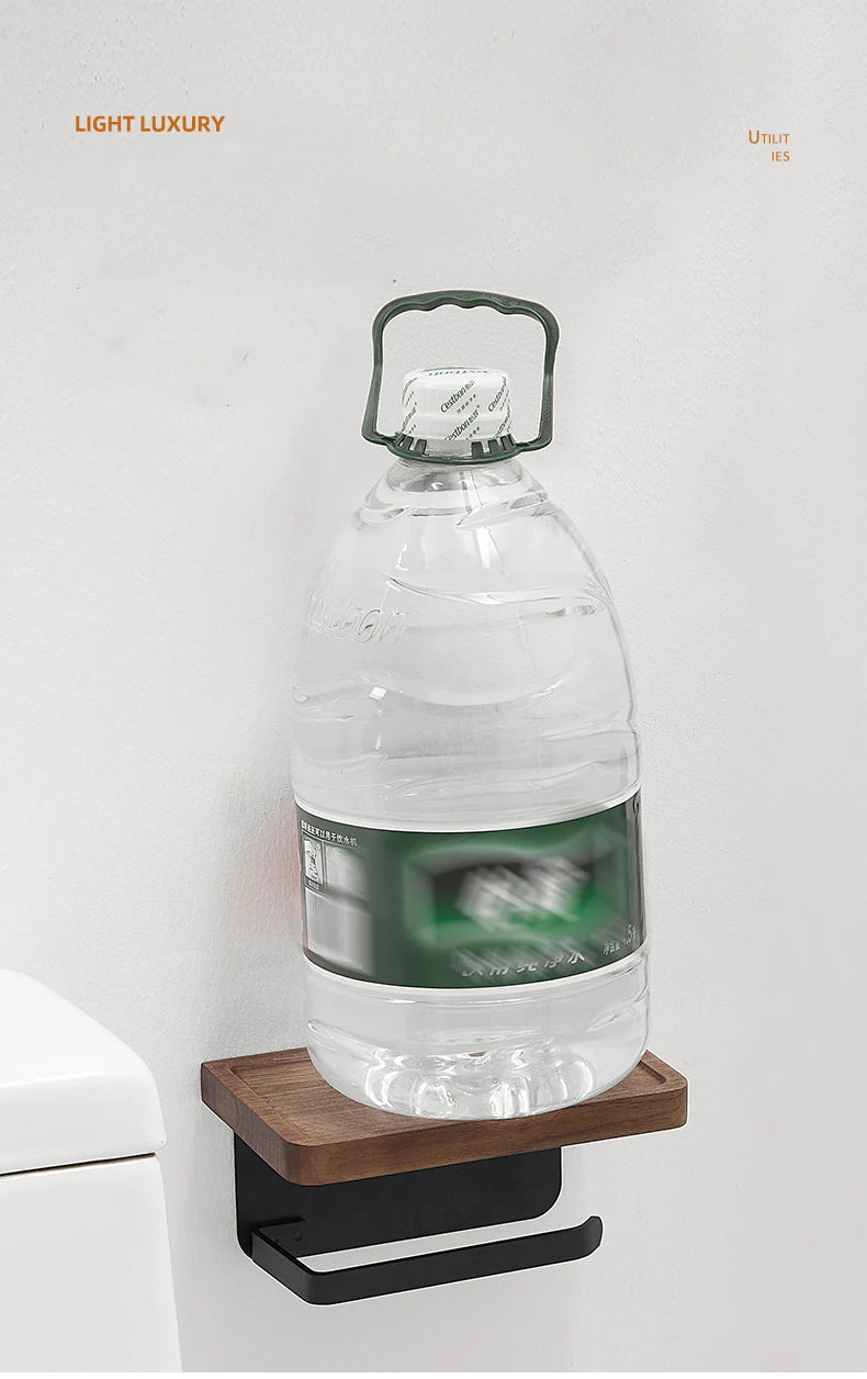 Toilet Tissue Roll Holders Wall Mount with Self  Screw for Small Items,Tissue Holder for Bathroom Kitchen Bedroom