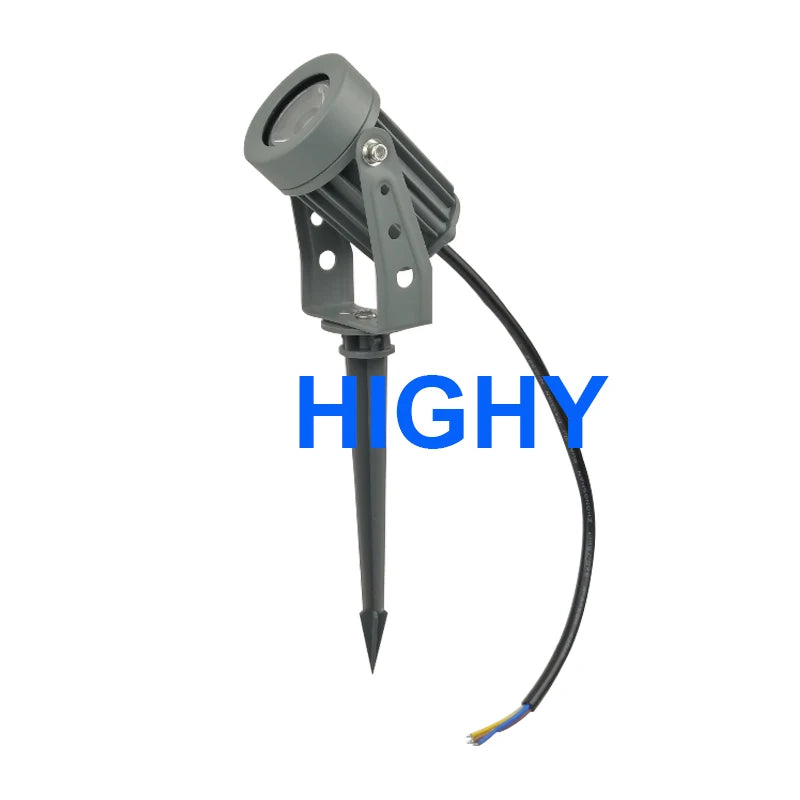 Outdoor  Led Floodlight 6W10W Led Spot Light Outdoor Lighting Narrow Angle Flood Light with AC110V220V Courtyard column lighting