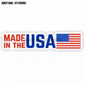Made In The USA America FLag Badge Vinyl Sticker Decal