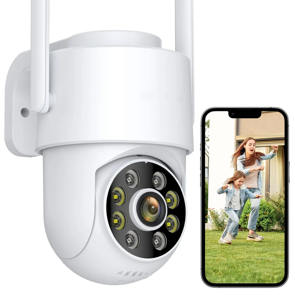 BESDER 4MP 2K Mini Camera 4X Digital Zoom Indoor Night Vision IP Surveillance Home Security Camera Compatible with ICsee APP