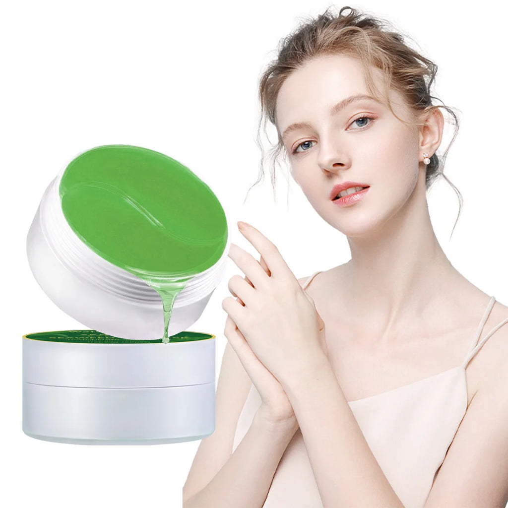 60Pcs Seaweed Hyaluronic Acid Dark Circle Remover Eye Mask Collagen Eye Patch Face Care Products