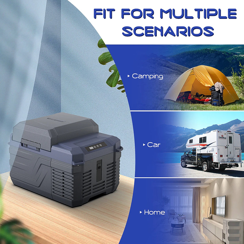 Nl30;NL40;NL50  Alpicool Camping Fridge  Ac/dc Compressor 12v Car Fridge Portable Mini Refrigerator Freezers For Outdoor