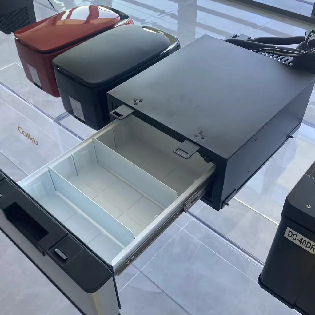 Hot Selling 23L 12V Electric Freezer For Boat Drawer Car Refrigerator With Compressor Drawer Fridge For Truck Suv