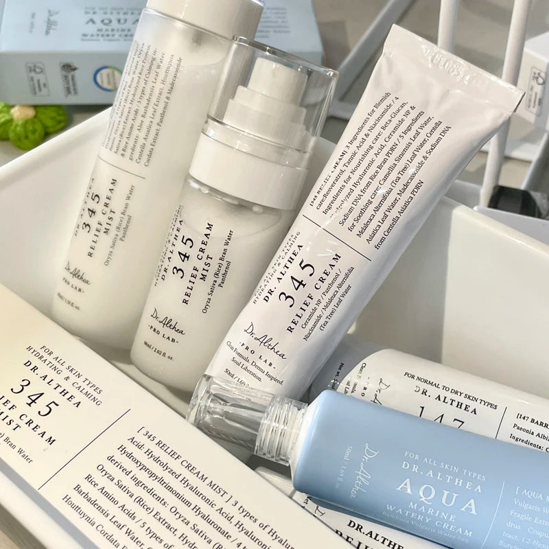 Dr.Althea Relief Cream Address Blemishes Repairing Barrier Moisturizer Improving Acne Marks Nourishing Antioxidant Skin Care