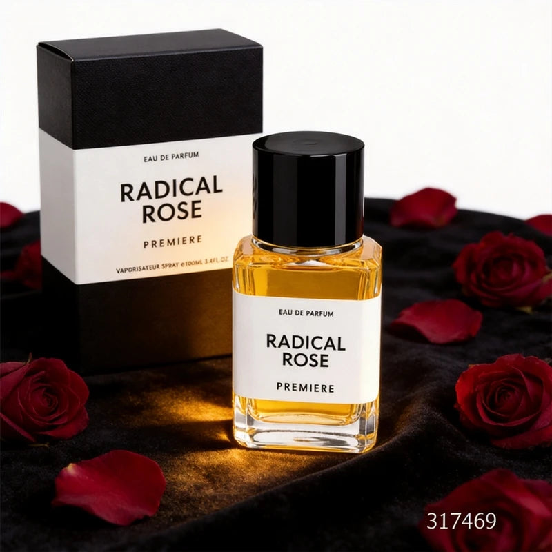 100ml Unisex Perfume Long Lasting Woody Vanilla Rose Neroli Fragrance EDP Extrait De Parfum Luxury Black White Bottle Spray Gift