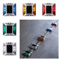 Square Solar Road Stud Light Double Side IP68 Waterproof Traffic Marker Light Durable Solar Power Solar Energy Spike Lights