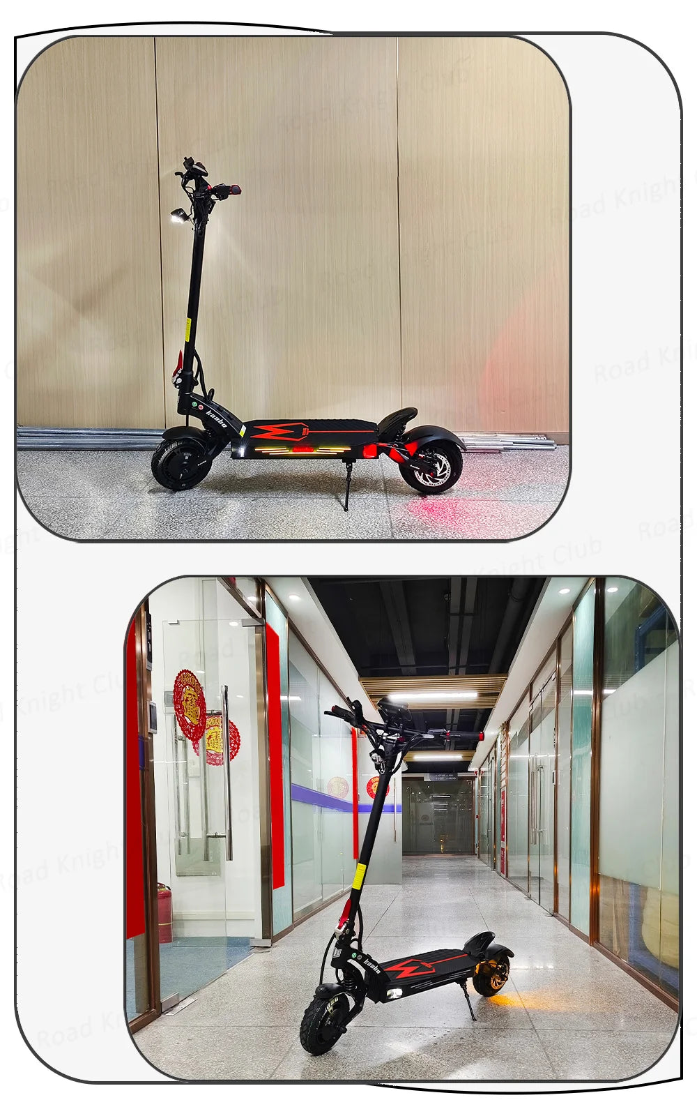 KAABO Mantis King GT 60V 24Ah Battery 1100W*2 Motor 70km/h Full Hydraulic Brake Central Display IPX5 WaterProof Electric Scooter