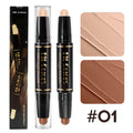 Double Head Highlight Pen Face Make Up Liquid Waterproof Contouring Foundation Contour Makeup Concealer Stick Pencil Cosmetics