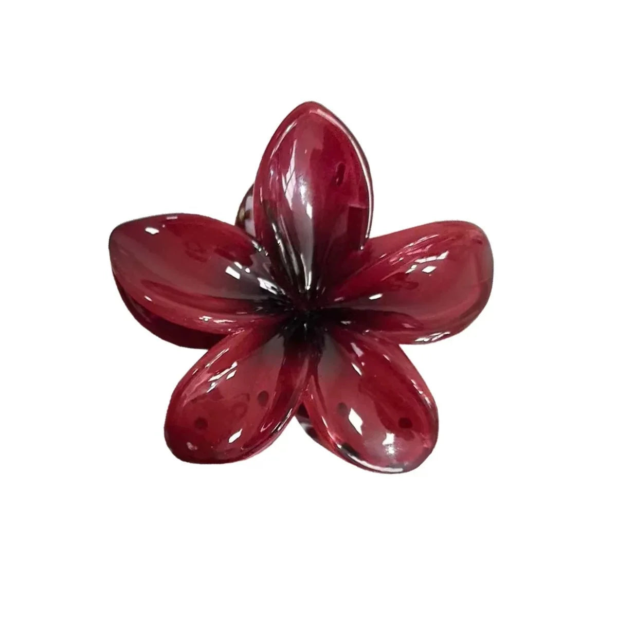 Plumeria Hair Clips Flower Hair Claw Clip Trendy HairClips Korean Hair Accessories For Girls
