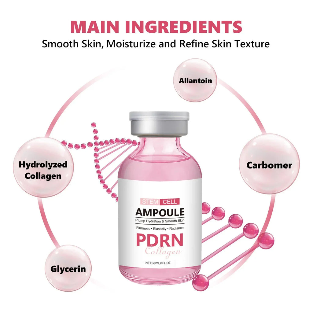 Korean Collagen Peptide Ampoule Serum Intensive Firming Lifting Moisturizing Nourishing Plumping Facial Skin Care Essence