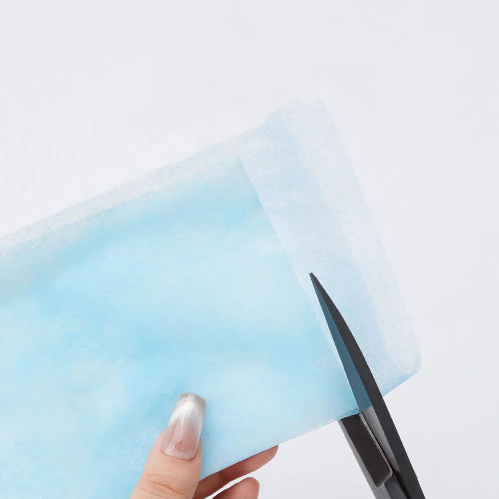100Pcs Nail Vacuum Clean Collector Filter Paper Set 20*24cm Dustproof Replace Filters Disposable Manicure Machine Dust Accessory