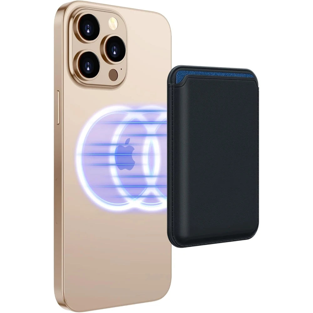 1PCS Magnetic Phone Wallet Card Holder Stand Stick 3 Card Mount for iPhone 17/16/15/14/13/12 Wallet Leather Card Accessories