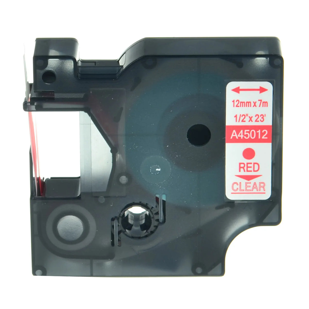 6/9/12mm 24mm Label for Dymo D1 Tape 45013 40913 43613 Black on White Compatible Dymo LabelManage 160 280 LabelPoint Label Maker