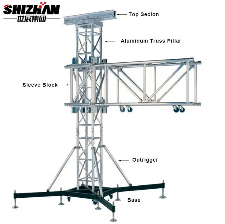 【High Quality】Truss System Professional Design Aluminum Light Truss For Sales