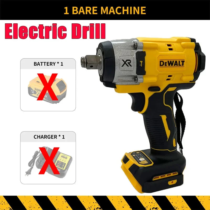DeWalt Power Tools Cordless Brushless Angle Grinder Cutter Electric Wrench Electric Hammer Chainsaw Polisher Air Pump for 18V