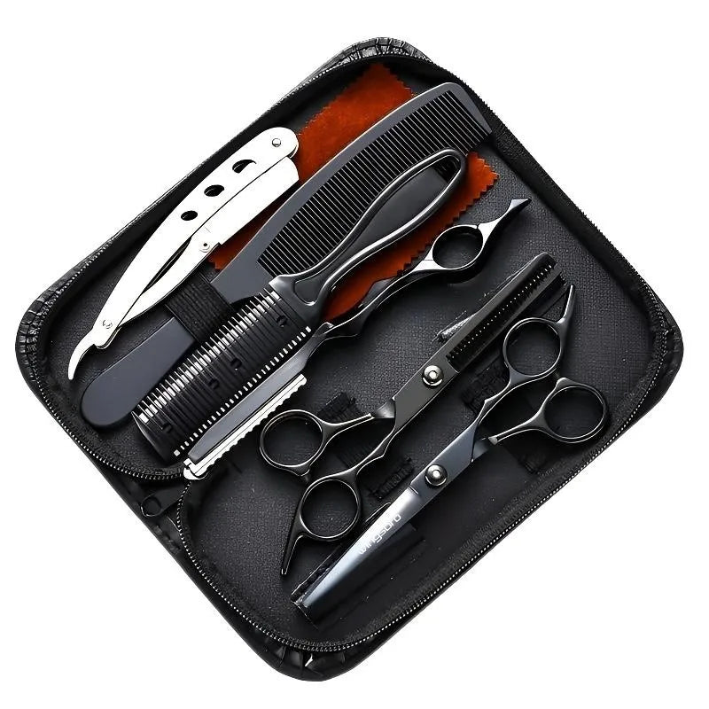 Japanese Hair Scissors Set Hairdressing Scissors Kit Hairdresser Shaver Haircut Scissors