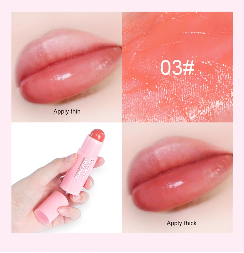 Extreme Lip Plumper Instantly Plump Lip Balm Fuller Lipstick Increase Lip Elasticity Reduce Fine Lines Volumizing Lips Makeup