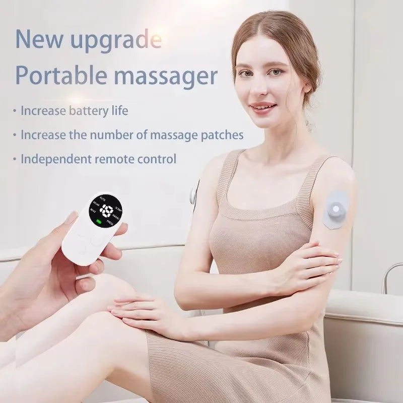 Rechargeable, Portable Muscle Stimulator for Fitness Recovery, Wireless EMS Machine
