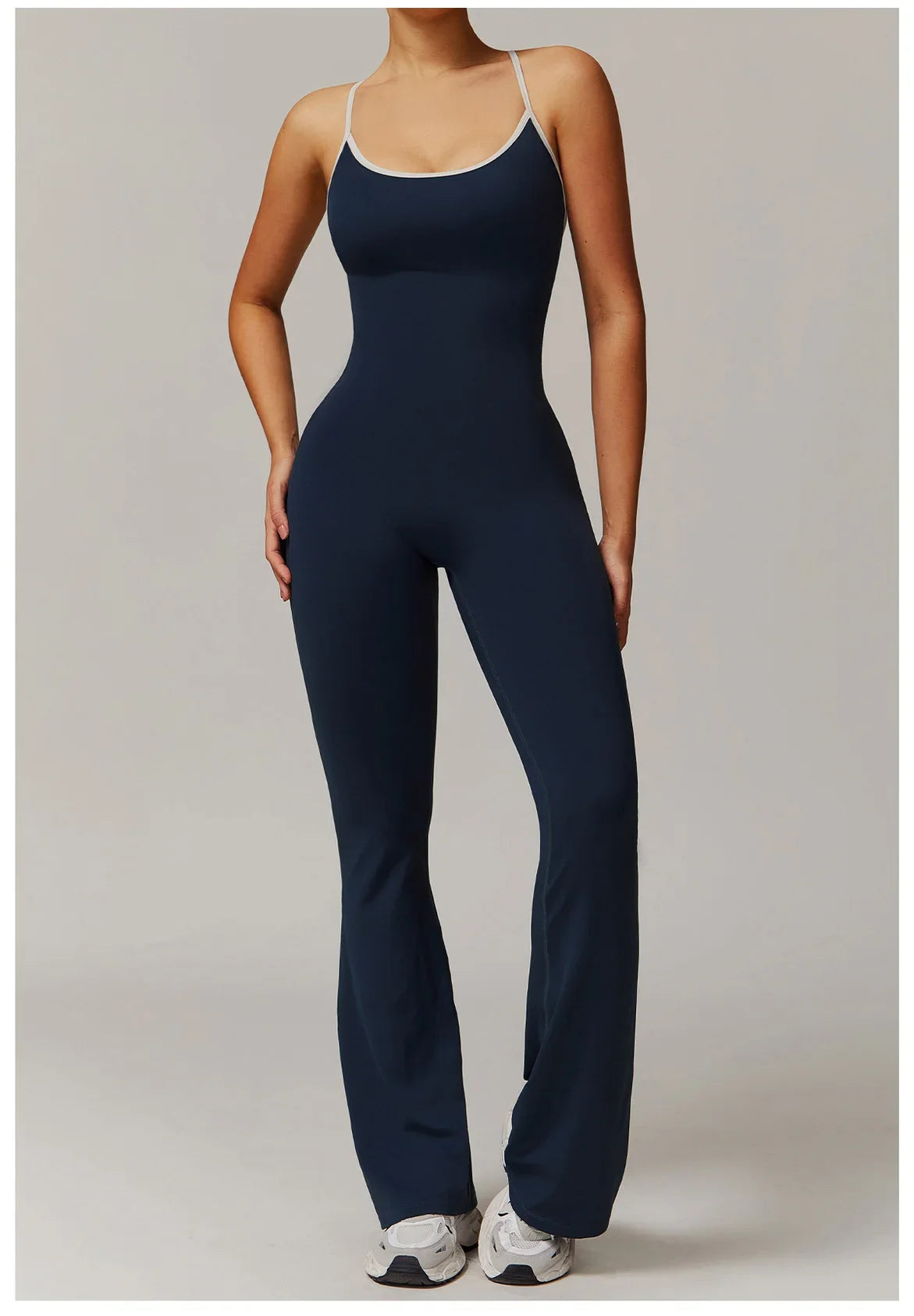 One-Piece Fitness Rompers Stretch Training Suits Back V-Neck Sexy Suit Gym Set Women Training Suit Sportswear Women Sports Suit