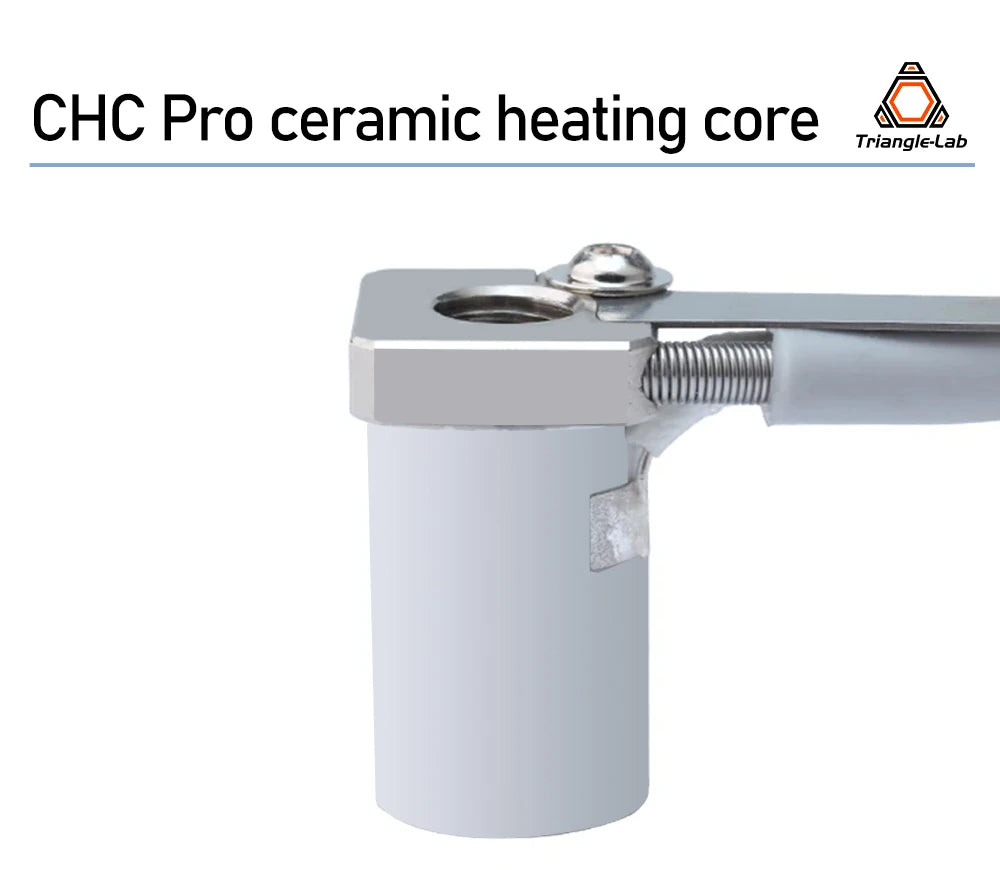 Trianglelab CHC®Pro Volcano Hotend MAX 115W High Power CHC®Pro Ceramic Heating Core Quick Heating for Ender 3 Volcano Hotend CR1