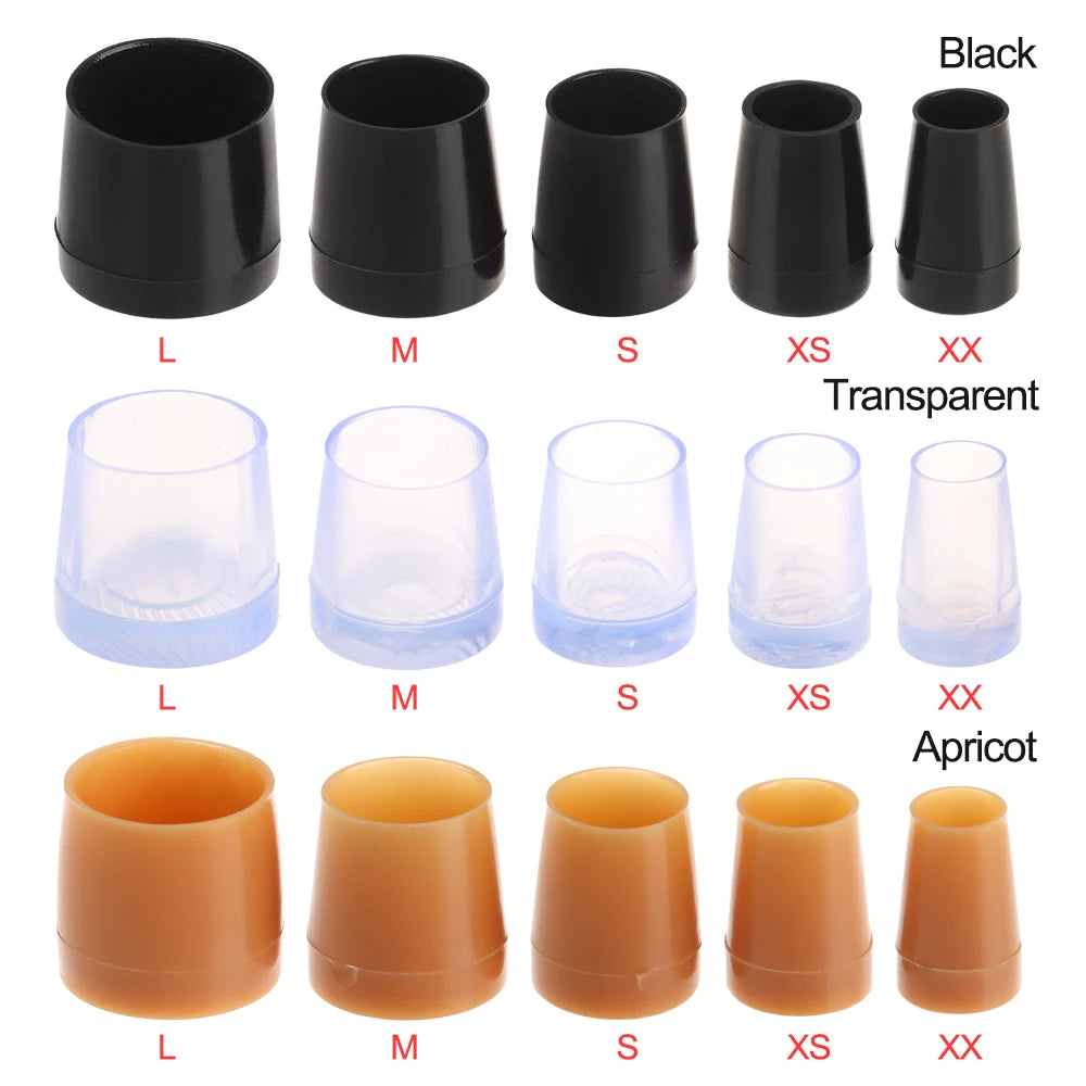 1 Pair  Heel Protector Useful Antislip High Heeler Stoppers Wearable Non-slip Round Heel Shockproof Shoes Accessories