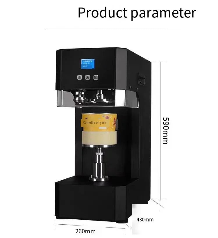 Factory Direct Commercial New Portable Canning and Sealing Machine Suitable for Bubble Tea, Coffee, Soda, Beer and Juice