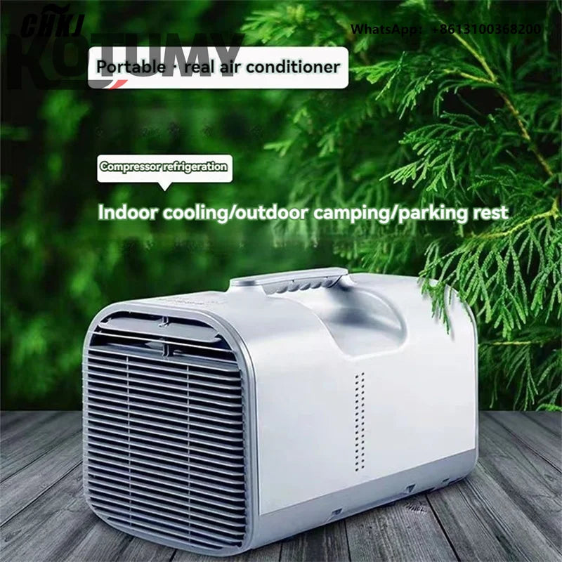 CHKJ Portable Air Conditioner Outdoor Camping Cooler with Remote Control And Audio Intelligent Hidden Panel 110v/220v