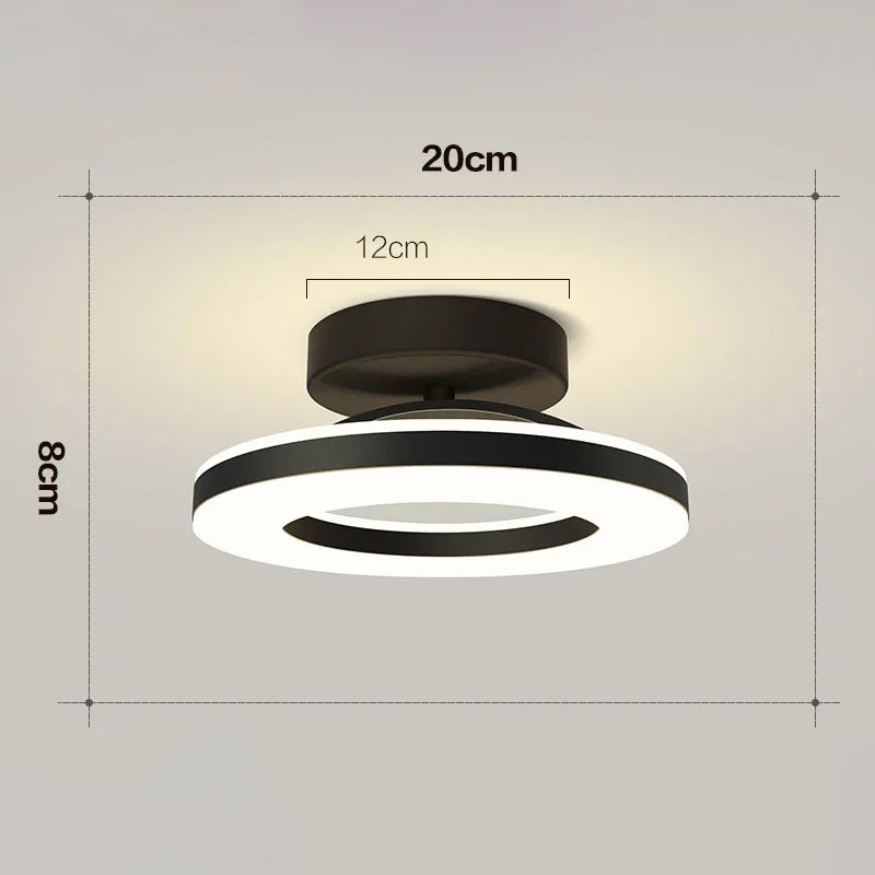 Nordic LED Ceiling Lamp Indoor Lighting Home Decoretion for Bedroom Dining Table Living Room Balcony Corridor Ceiling Light