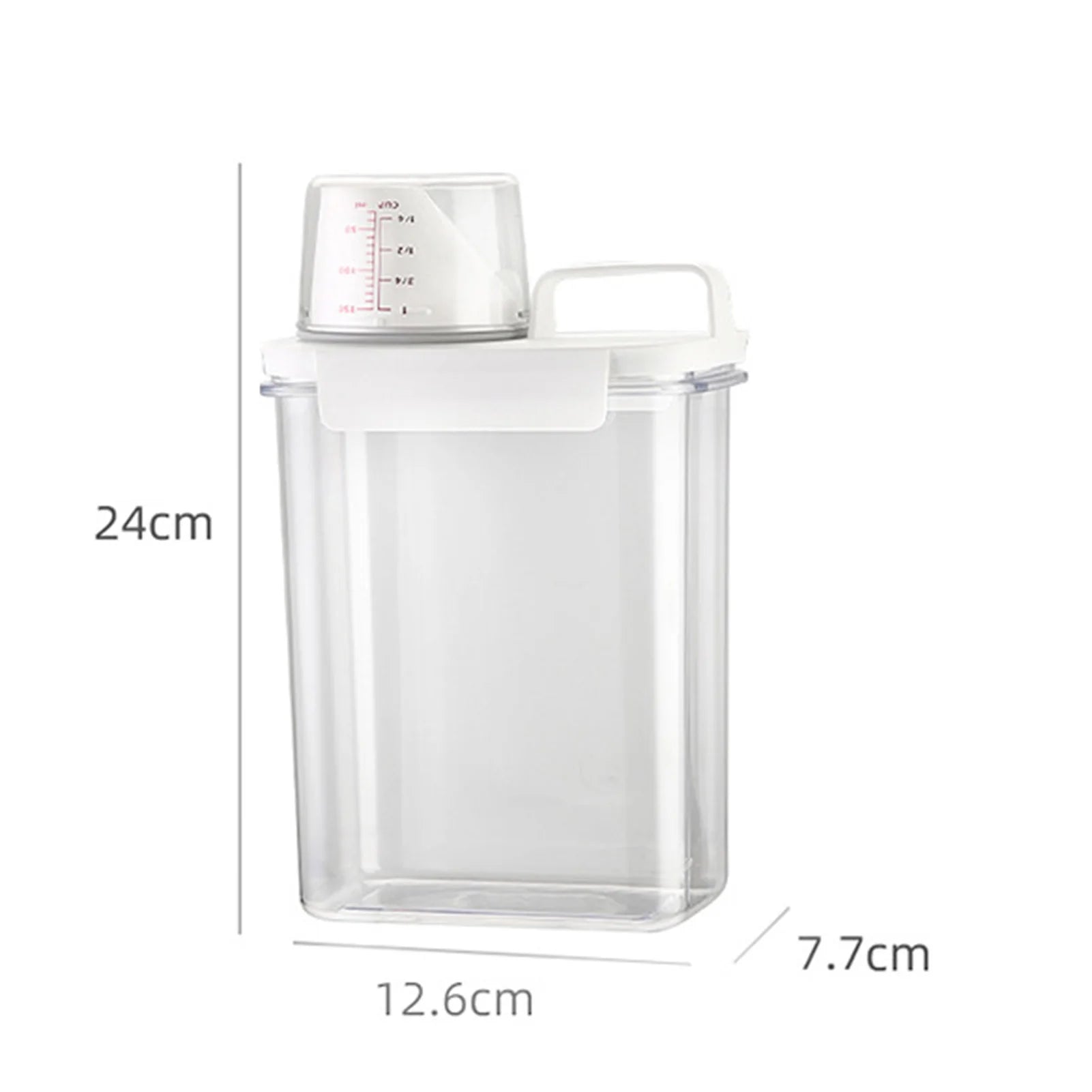 Kitchen Storage Food Organizer Wall Mounted Dry Food Cereal Dispenser Snack Grain Plastic Storage Container Box Rack for Home