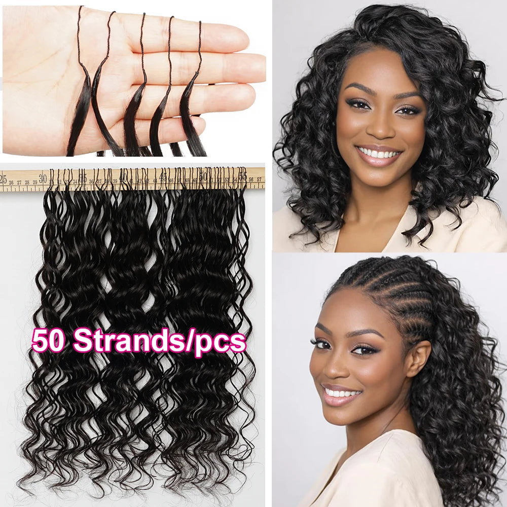 Deep Wave Crochet Hair Extensions – Multiple Colors & Pack Sizes