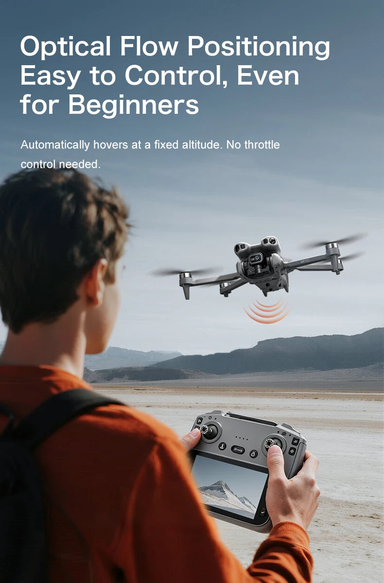 Original GT50 Drone GPS Professional 8K HD Camera 5G Brushless Motor Aerial Photography Optical Flow with screen RC Quadcopter