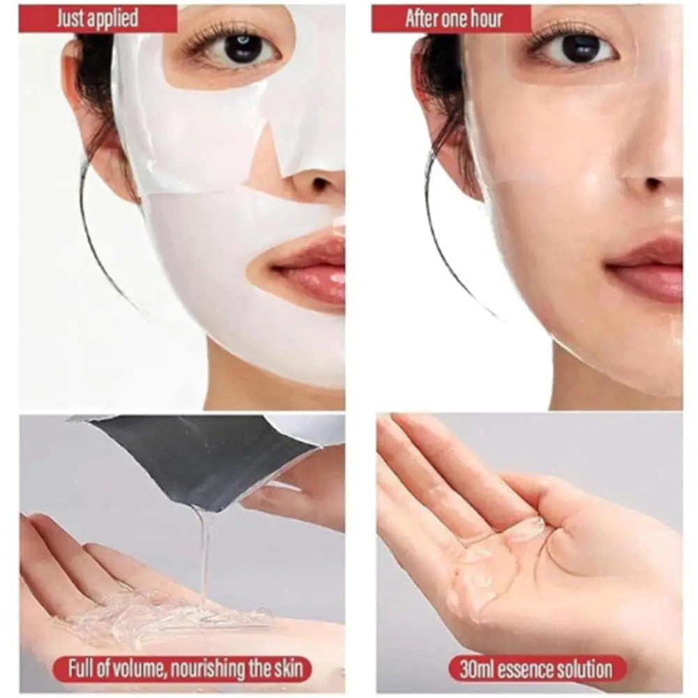 Korean Moisturizing Firming Bio Collagen Overnight Masks Professional Night Repairing Mask 4pcs Set Quasi Collagen Glow Up Mask