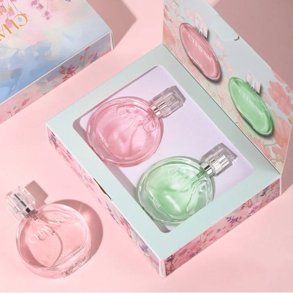 New Women's Encounter Perfume Set Gift Box, Birthday Gift Box, Long-Lasting Women's Perfume, True-to-Life Scent, 30ml x 2 Parfum
