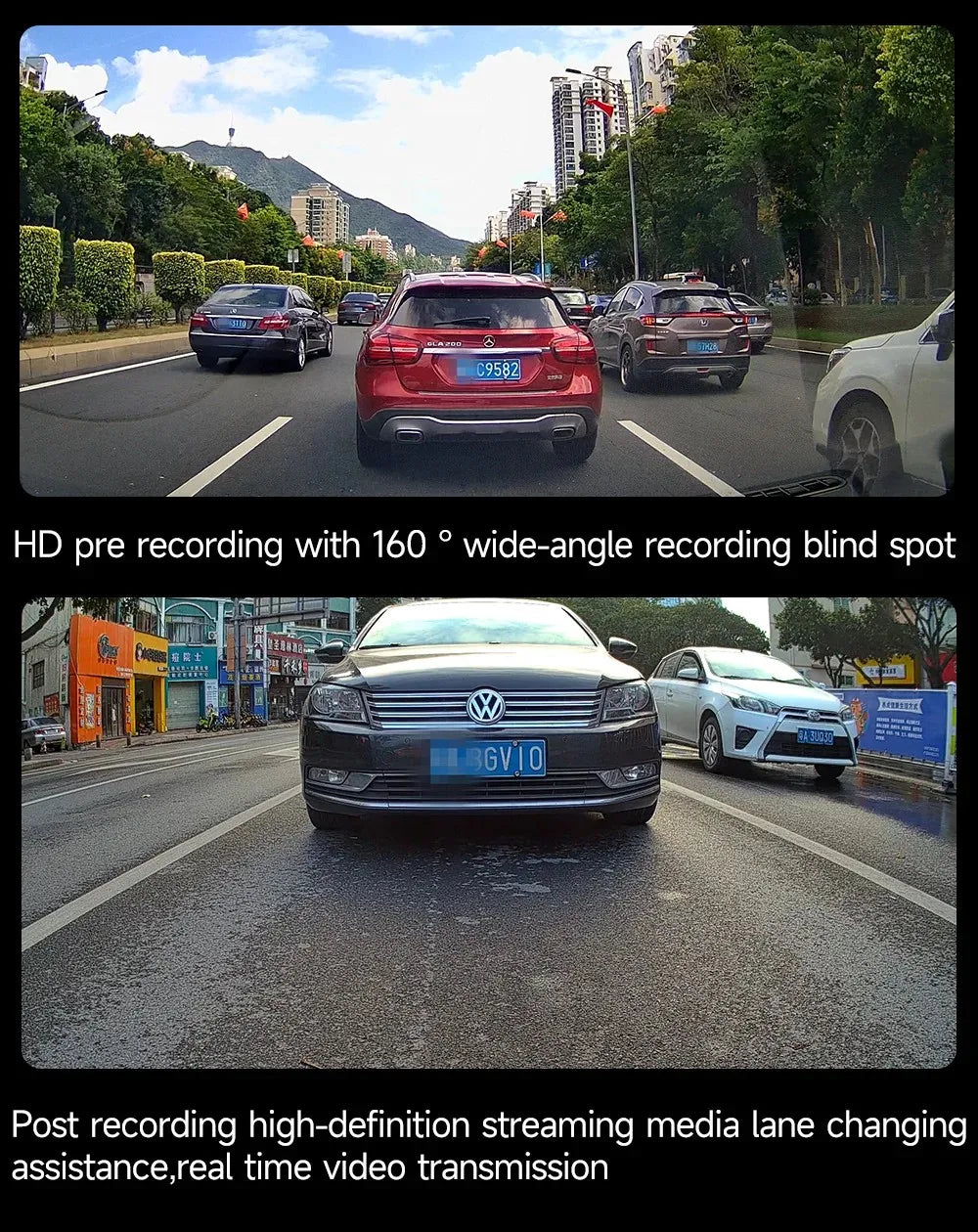 JIUYIN Dual 1080P Motorcycle DVR Full Body Waterproof Moto Camera WiFi Dash Cam Front Rear Driving Video Recorder Black Box