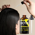 YUITIKUE Biotin Hair Oil With Collagen 100ml - B7 Vitamin Plant Formula Moisturizing Results In 7 Days