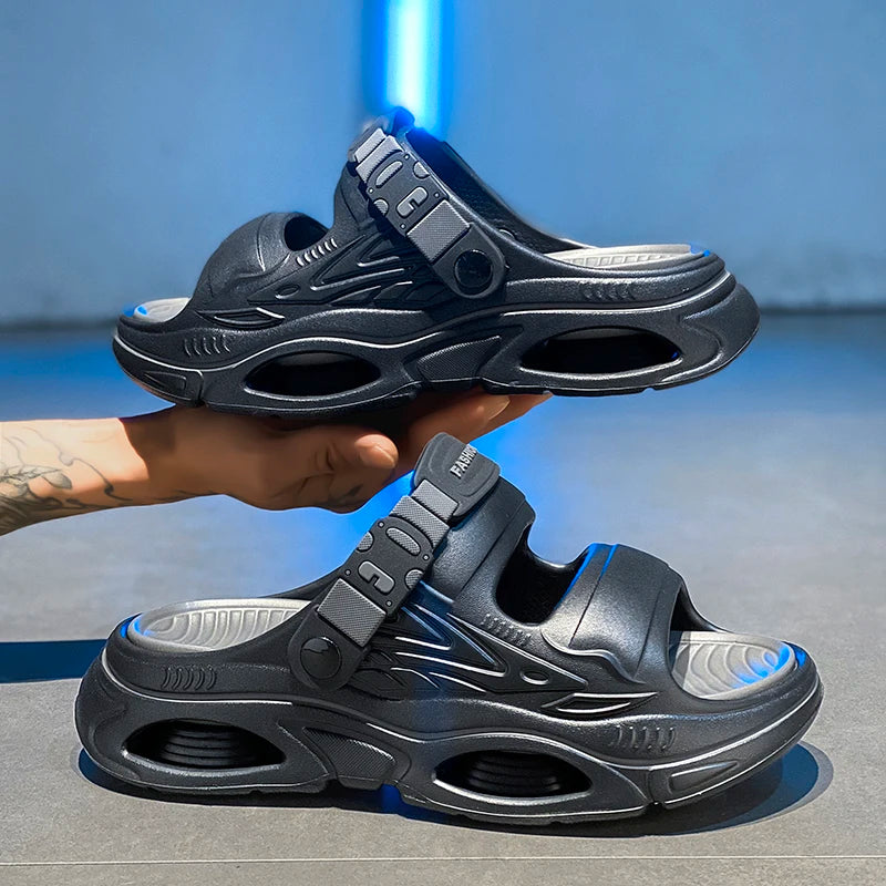 New Popular Summer Non-Slip Slippers for Men and Women, Men's Beach Sandals and Slippers