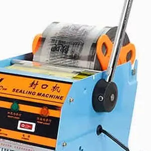 Full Automatic Cup sealer Cup Sealing machine Bubble tea machine for 9.5CM Paper Milk tea/Coffee cup Boba Tea