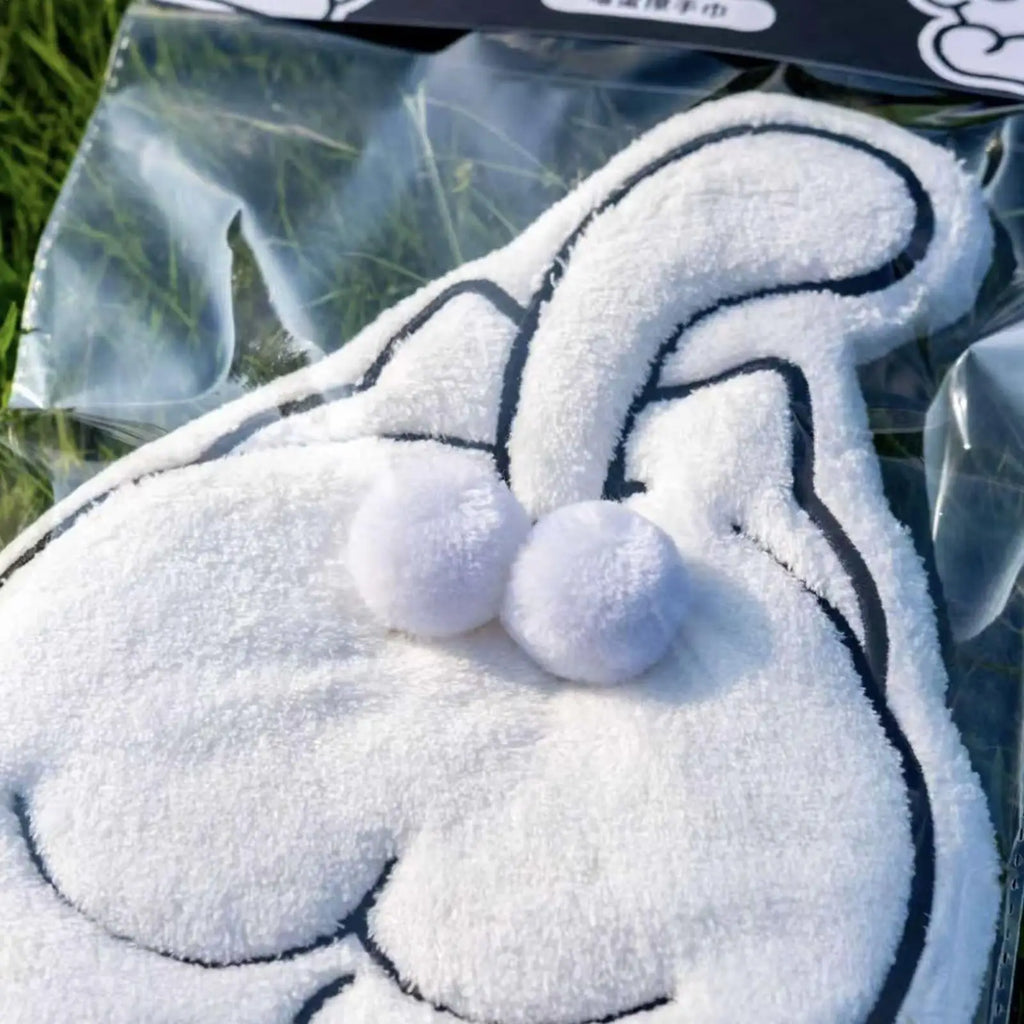 Hand Towels  Cute Cat Hanging Towel Kitchen Hand Towel Bathroom Soft Absorbent Handkerchief Wipe Towel Cartoon Kids Towels