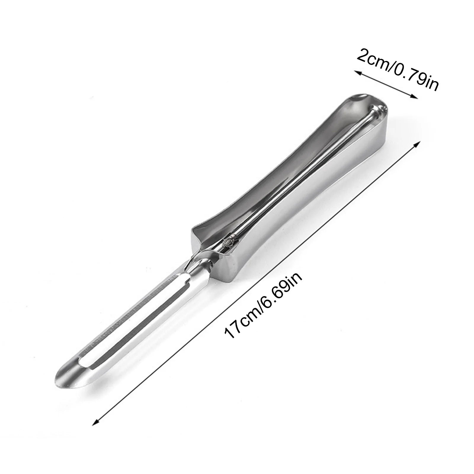 Stainless Steel Vegetable Peeler Kitchen Paring Knife Potato Slicer With Dual Blades Fruit Peeler Handle Kitchen Vegetable Tool